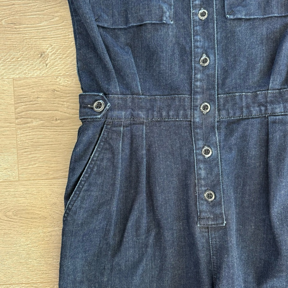 Levi’s Boiler Jumpsuit Sleeveless Dark Blue Size Small - Picture 6 of 17